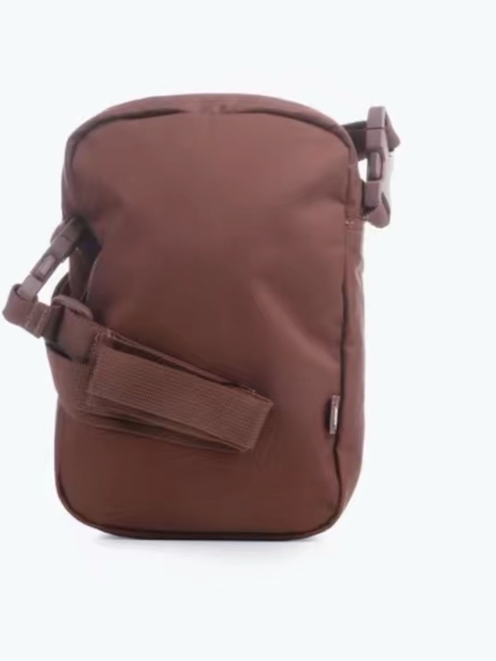 Nike Brown Shoulder Sling Bag with White Logo - Picture 3 of 6